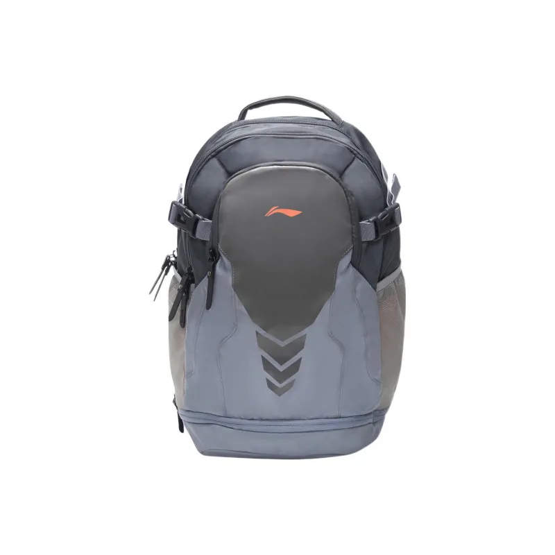 LiNing Training Series Fabric Sports Backpack Unisex Gray-0