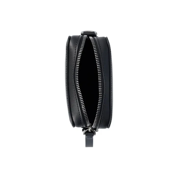 Valentino VLTN Calfskin Cell Phone Pouch Shoulder Bag Men's Black-3