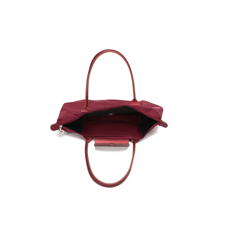 LONGCHAMP Le Pliage Club Fabric Handbag, Shopping Bag, Dumpling Bag, Shoulder Bag Women's Pomegranate Red-5