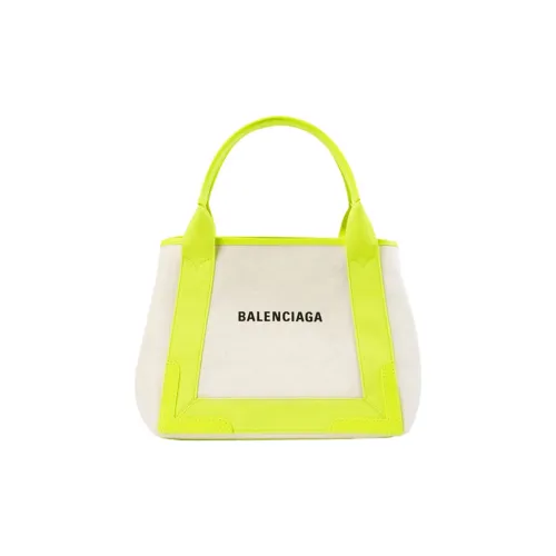 Balenciaga Canvas tote Laurent Bag Shopping Bag Combo Bag Handbag Regular Women's Beige