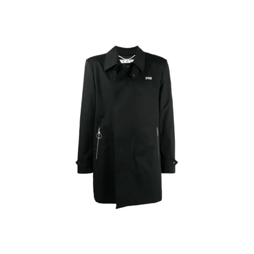 OFF-WHITE SS21 Coats Men Black