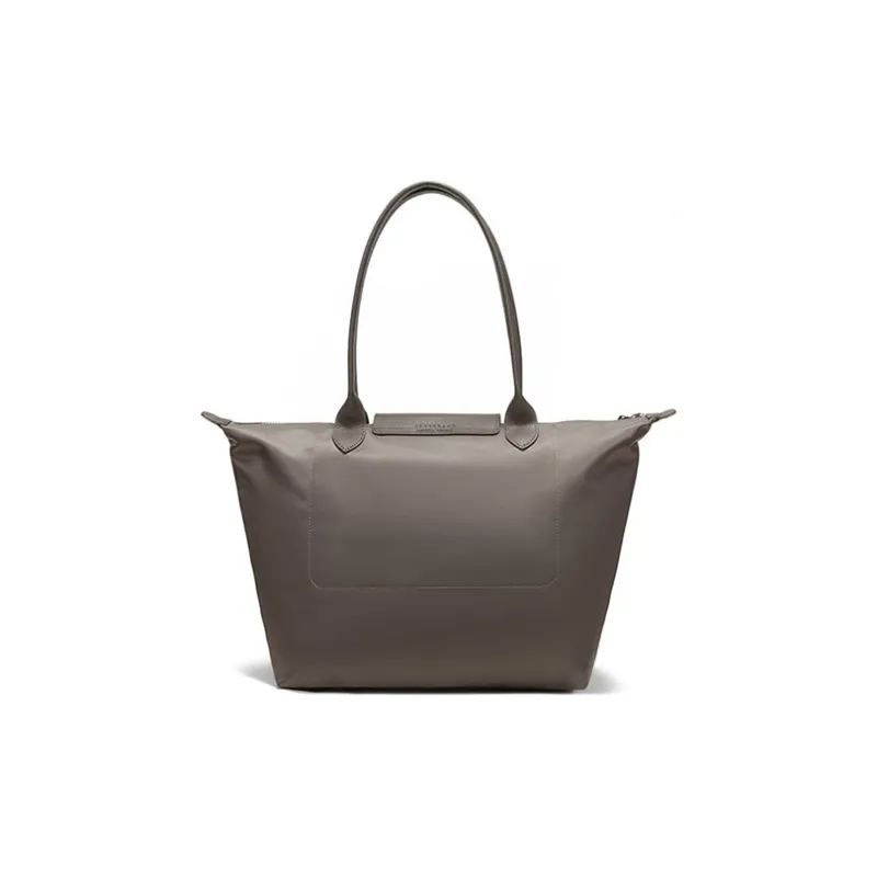 LONGCHAMP Le Pliage Nylon Dumpling Bag Tote Tote Bag Shopping Bag Shoulder Bag Large Size Women's Gray-3