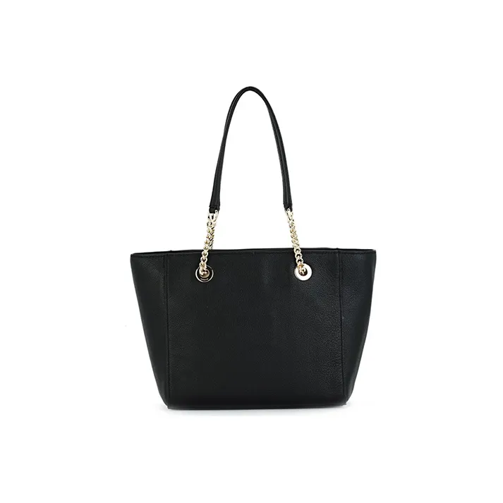 COACH Turnlock Tote Bag Shopping Bag Handbag Shoulder Bags Women's Black-1