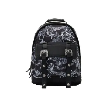 VERSACE JEANS COUTURE Fabric Backpack Regular Men's Black