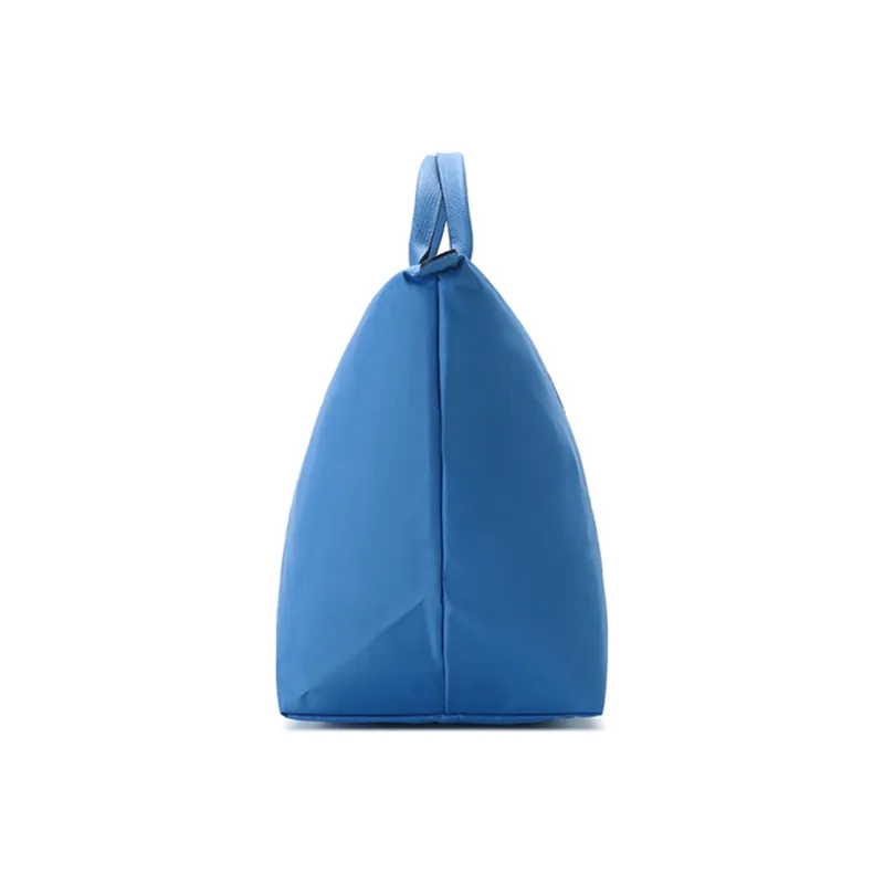 LONGCHAMP Le Pliage Fabric Handbag Large Size Women's Blue-2
