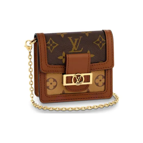 LOUIS VUITTON Bumbag Dauphine Monogram Reverse BB Brown