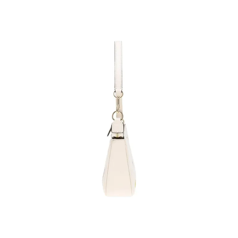 COACH Nolita Cow Leather Mahjong Bag Shoulder Bag Handbag Shoulder Bag Women's White-3