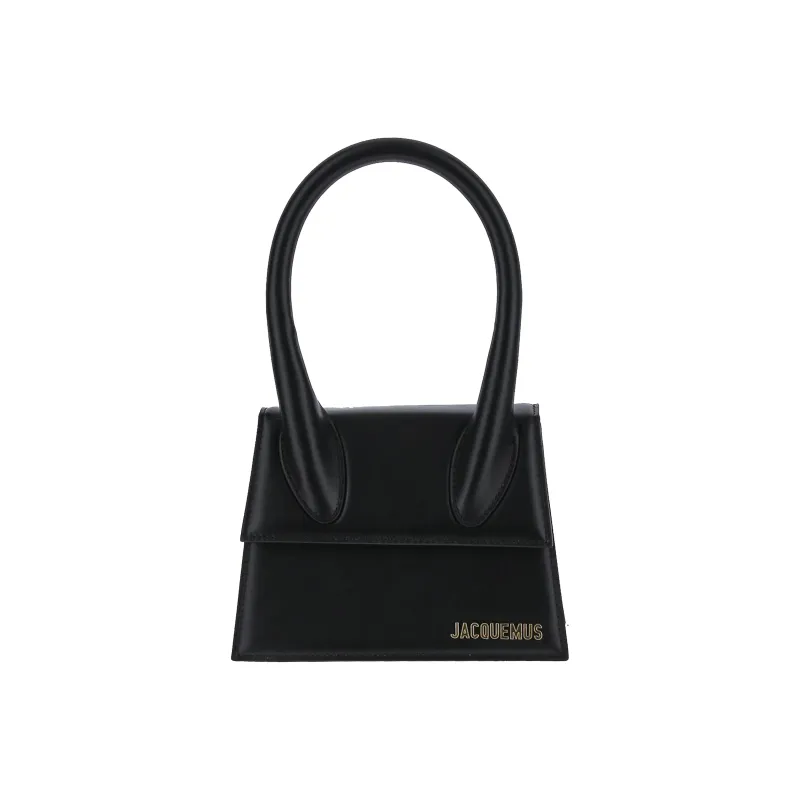Jacquemus Le Chiquito Leather Handbag, Shoulder Bag Women's Black-0