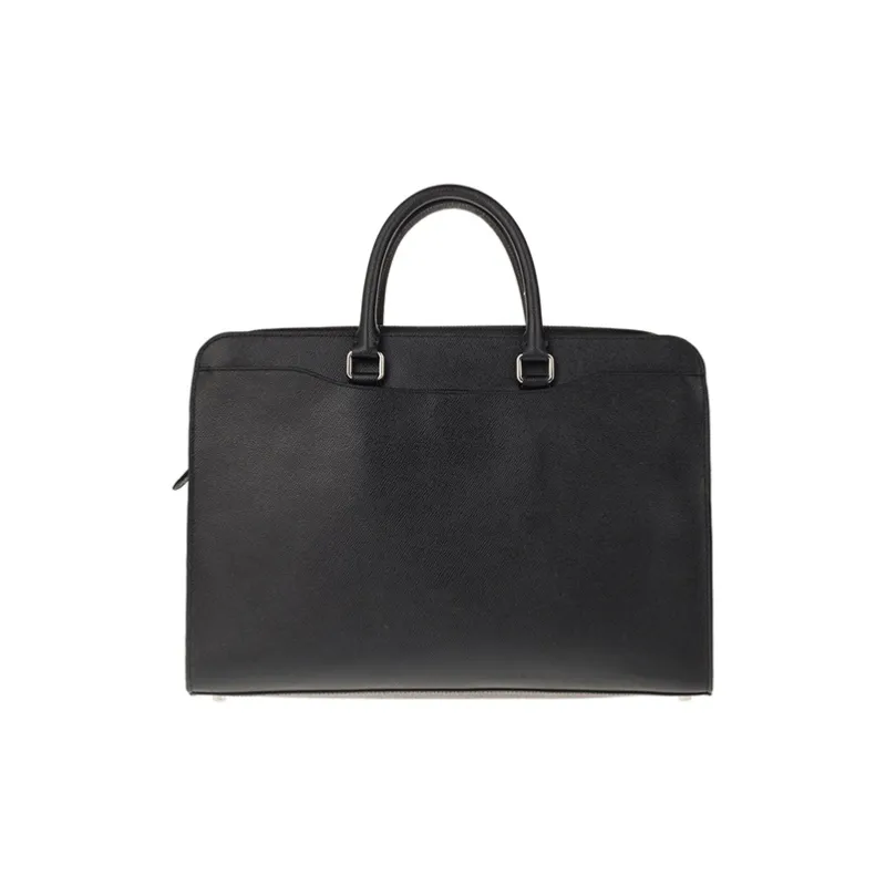 COACH Beckett Leather Briefcase Laptop Bag One Shoulder Handbag Large Size Men's Black-2