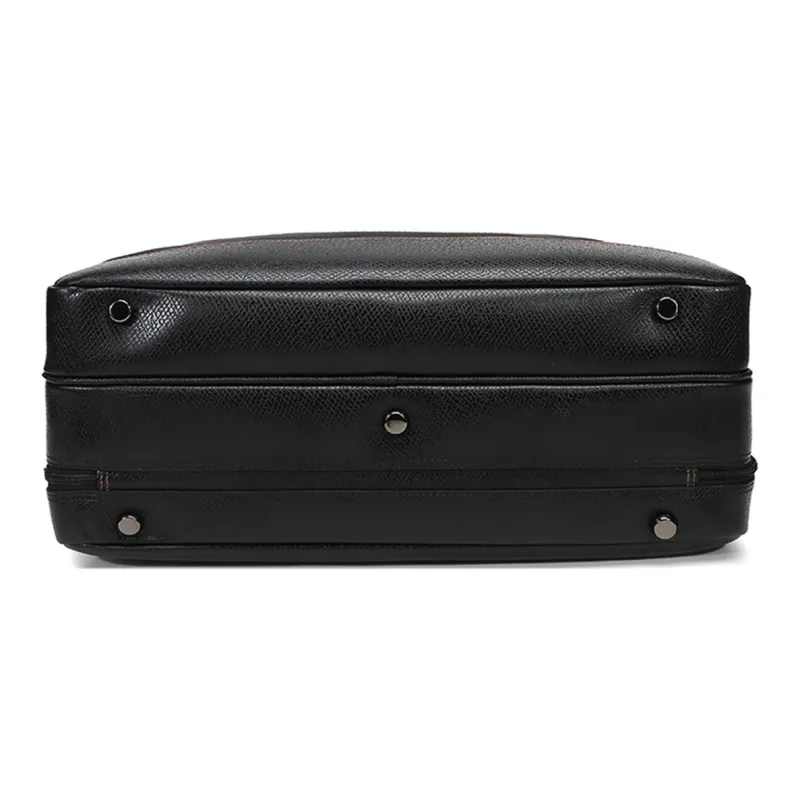 LONGCHAMP Boxford Fabric Handbag Shoulder Bag Crossbody Bag Briefcases Men's Black-4