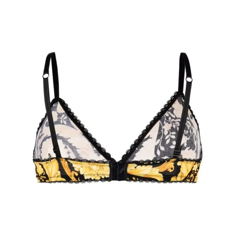 VERSACE Barocco Printed Bralette-1