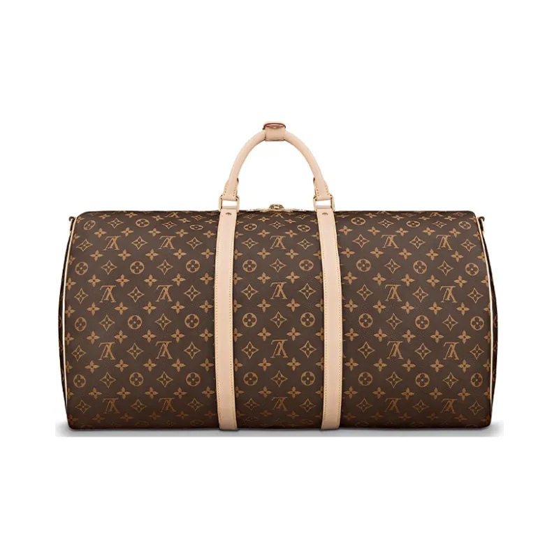 LOUIS VUITTON 2008 Keepall Bandouliere 60 Travel Bag-1