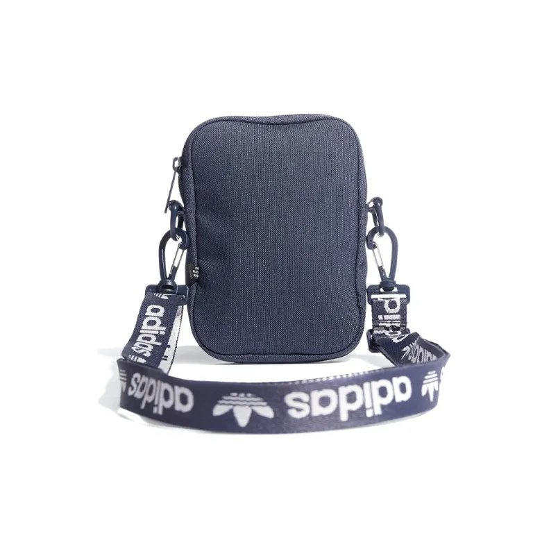 Adidas Originals Polyester Sports Bag Shoulder Bag Regular Unisex Dark Gray Navy Blue-1
