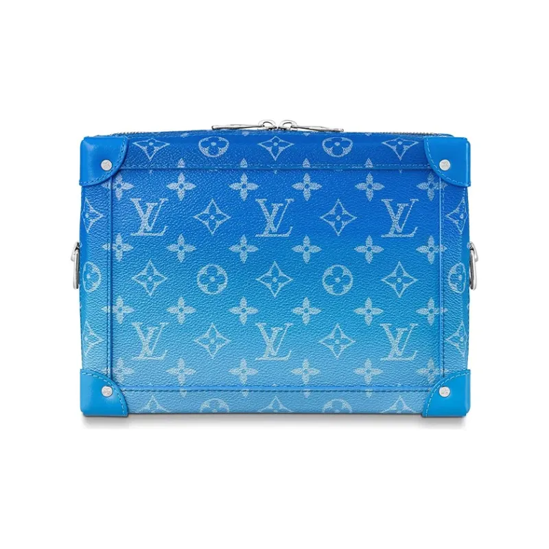 LOUIS VUITTON Soft Trunk Clouds Monogram Blue-2
