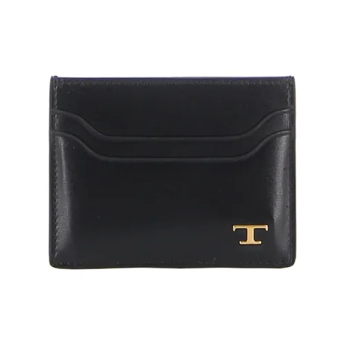 TOD'S Logo-plaque Leather Cardholder