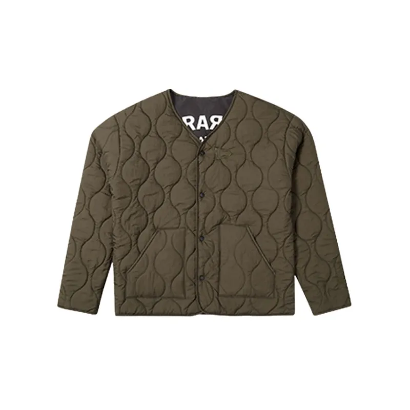 New Era Puffer Jacket Unisex Charcoal Black-2