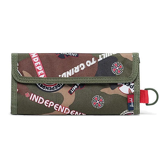 Herschel Independent Collaboration Polyester Wallet Regular Unisex Smith Camouflage-0