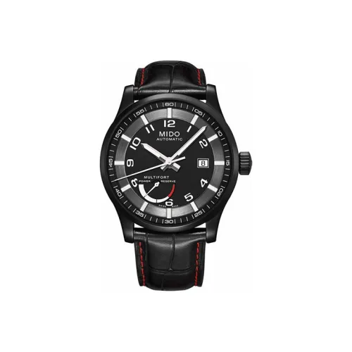 MIDO Helm Automatic Mechanical Movement Men's Watches Watch 42mm Black Dial Stainless Steel Case