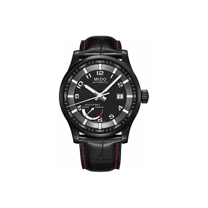 MIDO Helm Automatic Mechanical Movement Men's Watches Watch 42mm Black Dial Stainless Steel Case-0