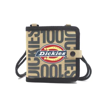Dickies 100th Anniversary Polyester Shoulder Bag Crossbody Bag Wallets Mini Unisex Khaki