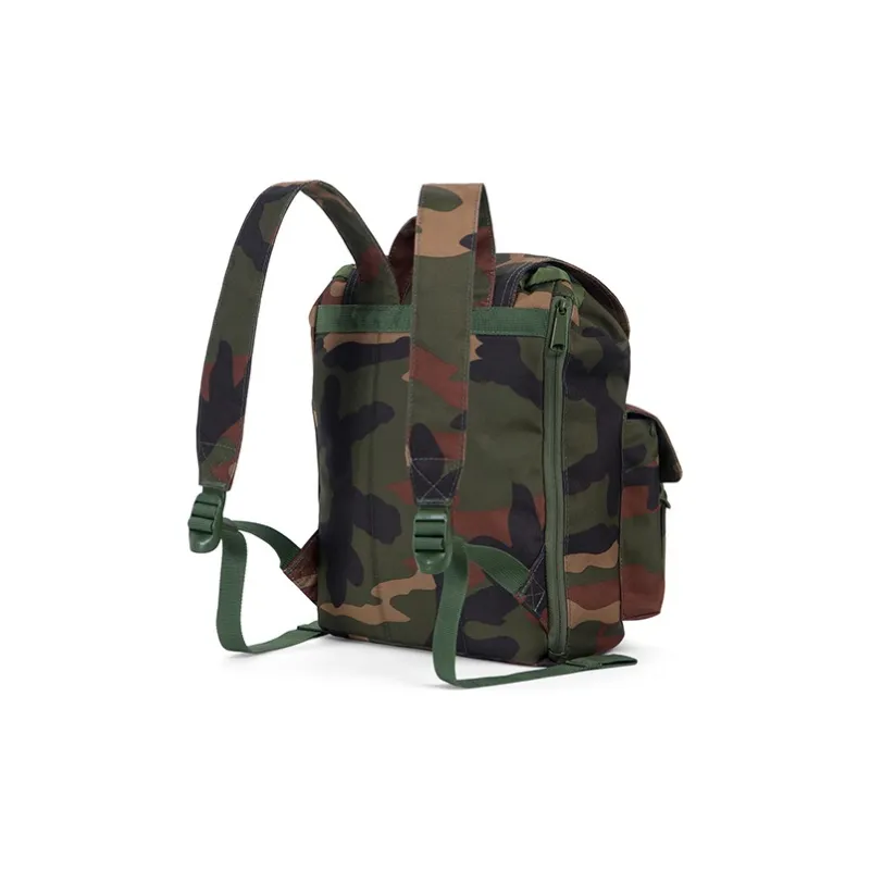 Herschel Polyester Backpack Small Size Unisex Green Camouflage-2