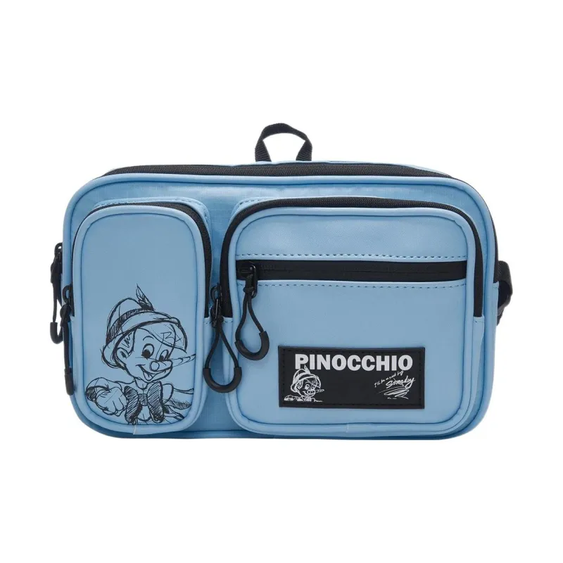 LiNing X Disney Pinocchio Collaboration Polyamide Shoulder Bag, Crossbody Bag Regular Unisex Blue-0