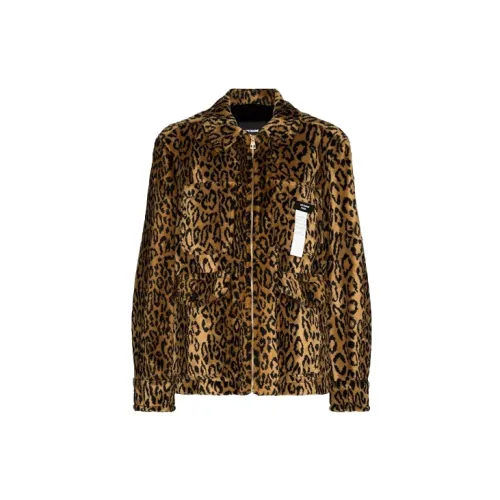 WE11DONE Jackets Unisex Leopard