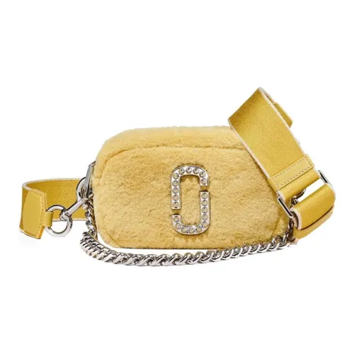 MARC leatherS Snapshot Polyurethane Camera day Bag Handbag Shoulder day Bag Crossbody day Bag Regular Women's Yellow