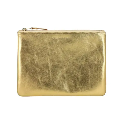 CDG Coin Purses Gold