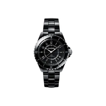 CHANEL Wrist Watch Automatic Mechanical Movement Black Dial Unisex