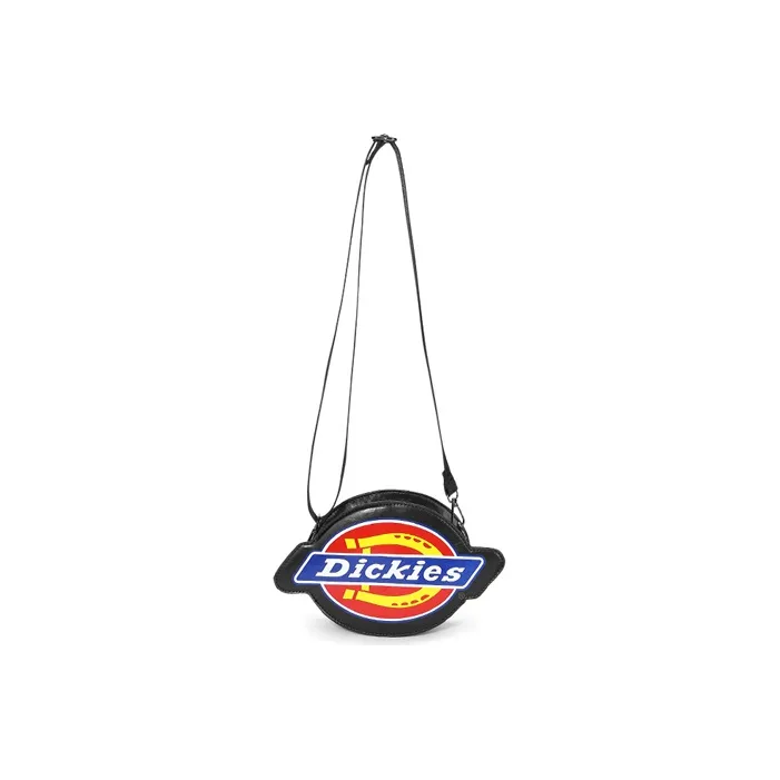 Dickies Leather Crossbody Bag Small Size Women's Black-1