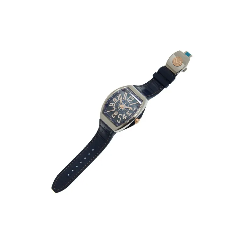 FRANCK MULLER YACHTING VANGUARD Collection Automatic Mechanical Movement Men's Watches Watch 45mm Blue Dial-1