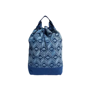 Adidas Originals Polyester And Cotton Bucket Bag Backpack Regular Women's Blue