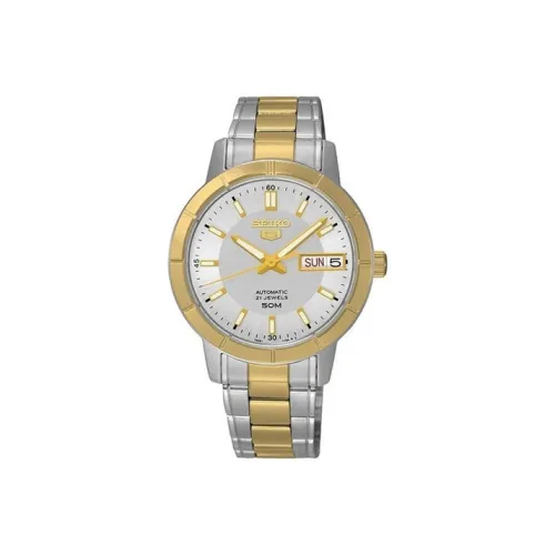 SEIKO Automatic Mechanical Movement Stainless Steel Strap Japanese / Korean Watches Women's Watch Silver Dial