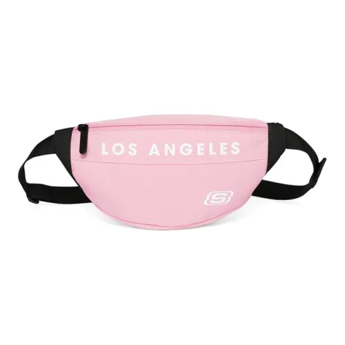 Skechers Fabric Fanny Pack Sling Bags Unisex Lilac Pink