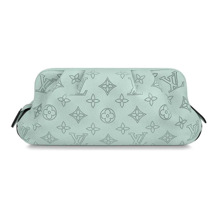 LOUIS VUITTON Scala Calfskin Cloud Bag Clutch Shoulder Bag Crossbody Bag Mini Women's Lake Green-2