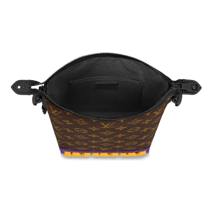 LOUIS VUITTON Cruiser Messenger Bag Monogram/Monogram Eclipse Brown-2
