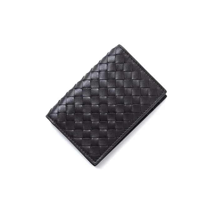 Bottega Veneta Cow Leather Wallet Men's Black-1