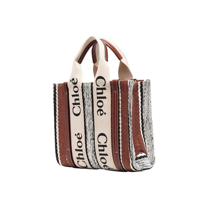 Chloe Woody PU Handbag Women's Multicolor-1