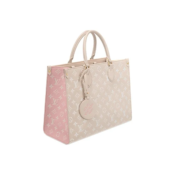 LOUIS VUITTON Onthego Mm Rose Beige-1