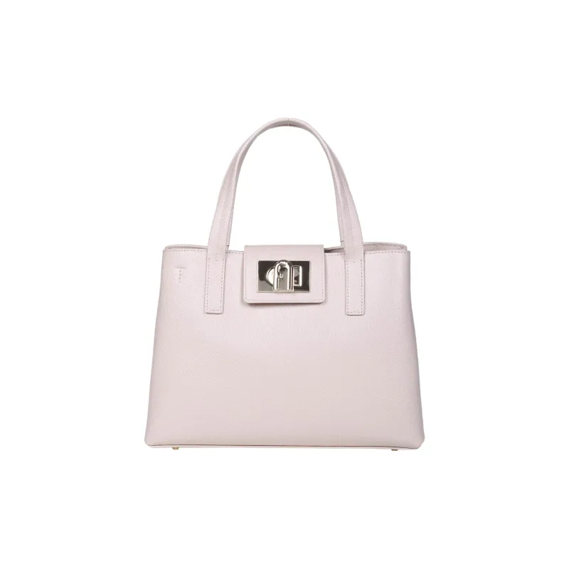 Furla Leather Tote Bag, Shopping Bag, Handbag, Shoulder Bag Women's Pink-0