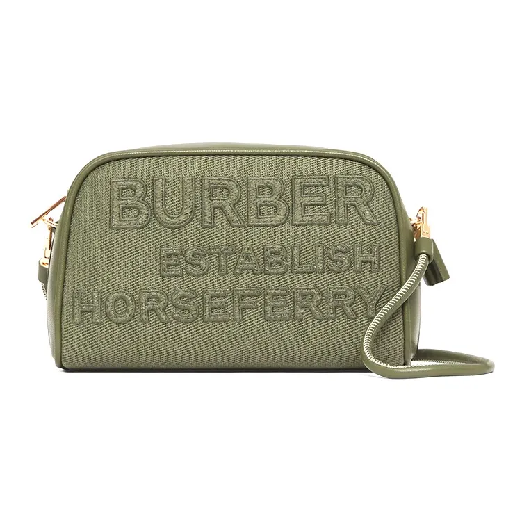 Burberry Linen And Cotton Blend Shoulder Bag Crossbody Bag Women's Jasper-0
