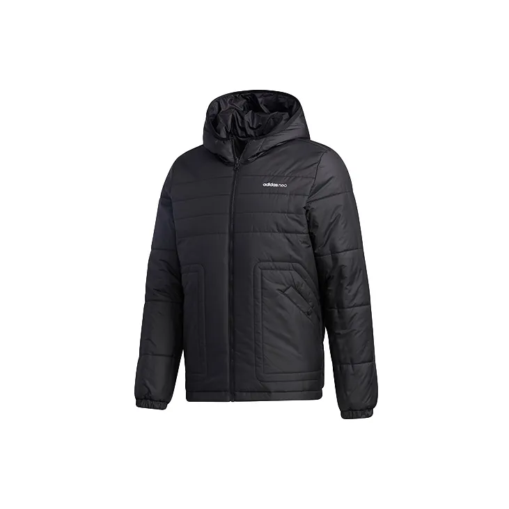 Adidas Neo Puffer Jackets Men Black/White-2