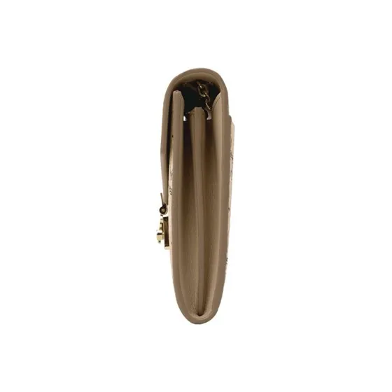 MCM Original Visetos Coated Canvas Shoulder Bag Regular Women's Beige-2