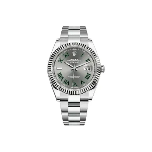 ROLEX Men Oyster Perpetual Datejust Swiss Watch