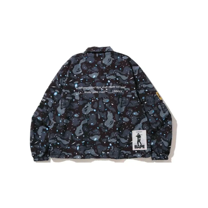 Bape Relaxed Space Camo Coach Jacket-1