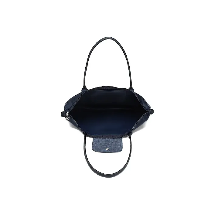 LONGCHAMP Le Pliage Néo Canvas Canvas Bag Handbags Medium Size Women's Navy-2