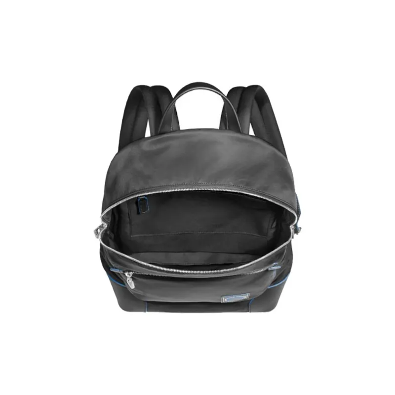 MONTBLANC Leather Backpack Medium Size Men's Black-7