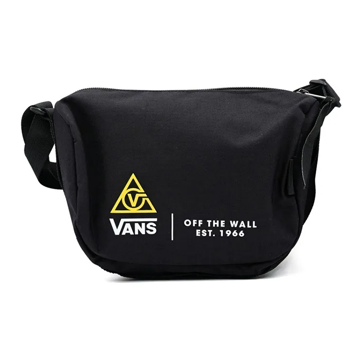 Vans Polyester Sling Bag Crossbody Bag Shoulder Bag Unisex Black-0