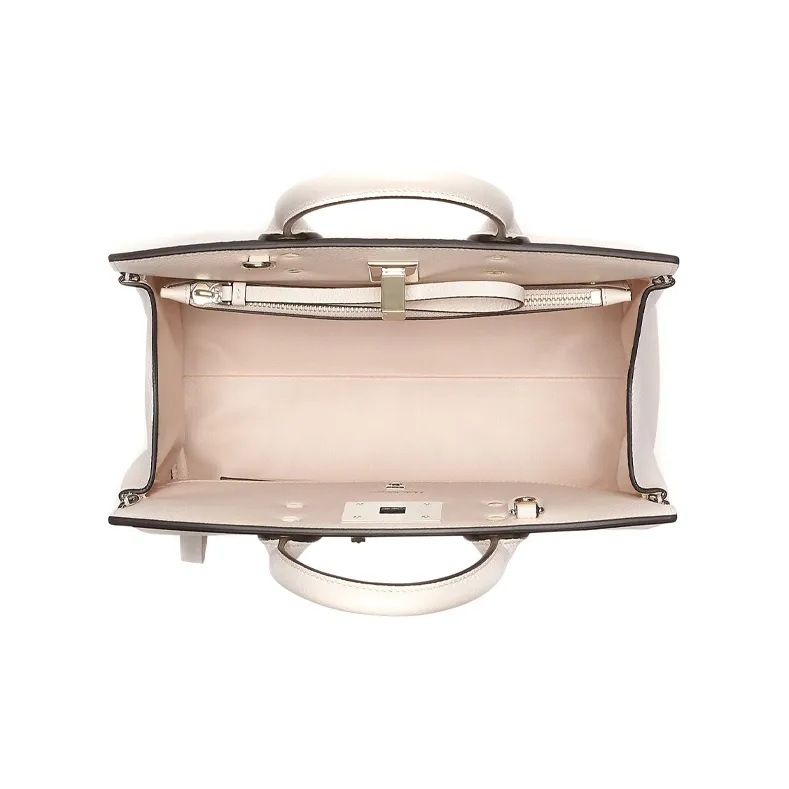 FERRAGAMO Studio Collection Cow Leather Crossbody One Shoulder Handbag Small Size Women's Light Pink-5